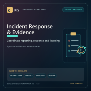 ISMS Module 15: Incident and Evidence Handling Toolkit